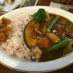 矢野園 喫茶有鄰 - とれたて野菜カレー