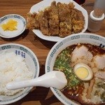 桂花ラーメン - 五香肉定食 900円