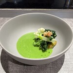 Gris - 菜の花　　　　　　　　　　　　　　　　　　　　　　　　　　　鮮やかなソース