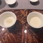 茶禅華 - 温かい杏仁豆腐　冷たい杏仁豆腐