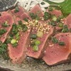 ホルモン関西 - 牛ハツたたきポン酢