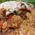 ケララキッチン - 飲むポロッタと化したトロトロパロッタもスープがあまり染みていないパロッタもどちらも美味しい！