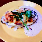 北欧料理リラ・ダーラナ - チキンオバジン(米ナスのアンチョビグラタンチキン添え)