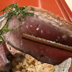 麦と麺助 - メジマグロ