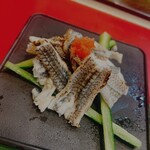 立喰 さくら寿司 - サヨリの皮炙り