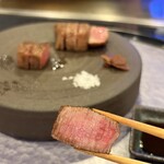 銀座 和牛鉄板焼 USHIGAMI - 