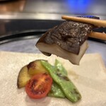 銀座 和牛鉄板焼 USHIGAMI - 