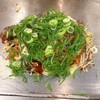 お好み焼 もり - 肉そば・イカ天・ネギ