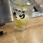 お好み焼 もり - 広島産レモンサワー