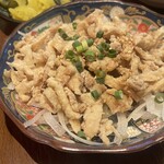 たまち道場 - 鶏皮ポン酢