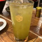 中央駅まえ酒場 笑みや - お茶ハイ
