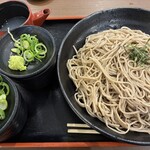 ふくの湯 - 料理写真:ざるそば 550円
麺２倍 280円