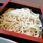 なべや - 2013年7月　あなご天丼セットのざるそば