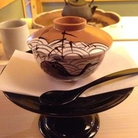 祇園 末友 - 高台に乗って、一品目。