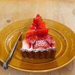 ア・ラ・カンパーニュ - イチゴのタルト（990円）