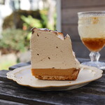 シモキタシマイ - レモンタルト（700円） 自家製レモネード（550円）