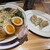 まる中 - 料理写真:「中華そば、味玉、チャーシュー」と「焼餃子3個」