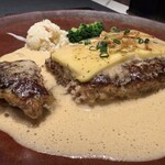 らいむらいと - ハンバーグ　カット