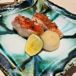 片岡篤司 - 金目鯛の松笠焼き