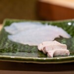 鮨 福原 - 2026.2 大分産養殖カワハギ 肝付き