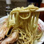 ラーメン二郎 - 小ぶた汁なし（ニンニクネギ）￥790円+￥80円