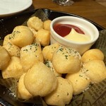 cafe&dining carpe diem - ニョッキのフリッター　お餅の食感