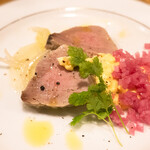 ワインビストロ路地裏 - 鮪のコンフィとタルタルソース