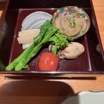 天ぷら 美やま - お通し