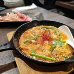 大釜もつ煮×串焼き 五右衛門 - もつニラ玉