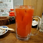 徳田酒店 - トマトハイちょっと大きめ
