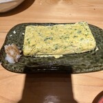 沖縄酒場ミーファイユー - アオサのだし巻き卵