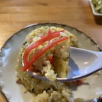 しゃくなげ食堂 - 半チャーハン