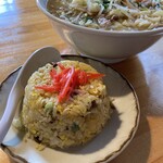 しゃくなげ食堂 - 半チャーハン