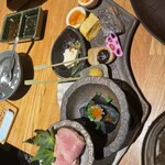 窯焼和牛ステーキと京のおばんざい 市場小路 - 