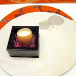 嵐山MITATE - 1【アミューズ】フォアグラぷりんとごぼうのムース