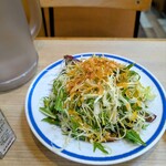 エチオピアカリーキッチン - グリーンサラダ(250円)