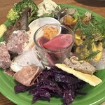 トラットリアモッチ - 前菜15種全部盛り