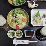 お食事処 蔵 - 料理写真:はじめに運ばれた料理