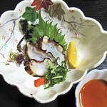 お食事処 蔵 - タコのタタキ