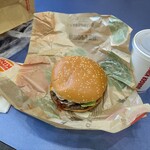 バーガーキング - ドリンク写真:ワッパーチーズセット（1350円）