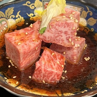 焼肉 冷麺 壇光 - 料理写真:南大門リスペクトの角切りカルビです