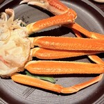 蟹與海鮮Bonta Kurufu福井站前店 - 水ガニ（半身）
