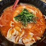 元祖トマトラーメンと元祖豆乳ラーメンと元祖トマトもつ鍋 三味 - 