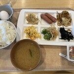 信州健康ランド 展望ビアレストラン キャラ - 朝食