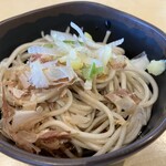 信州健康ランド 展望ビアレストラン キャラ - 料理写真:蕎麦