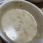 油そば 春日亭 - 鳥豚油そば　タレ