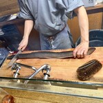 かぶと - この日一番の天然うなぎ