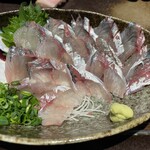博多豊一 - 豊後アジのお刺身　￥1,320