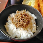 ダイニング喜八楽 - じゃこ山椒ご飯