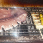 蒲田 鈴正 - イカ・ニンニク串・銀杏串